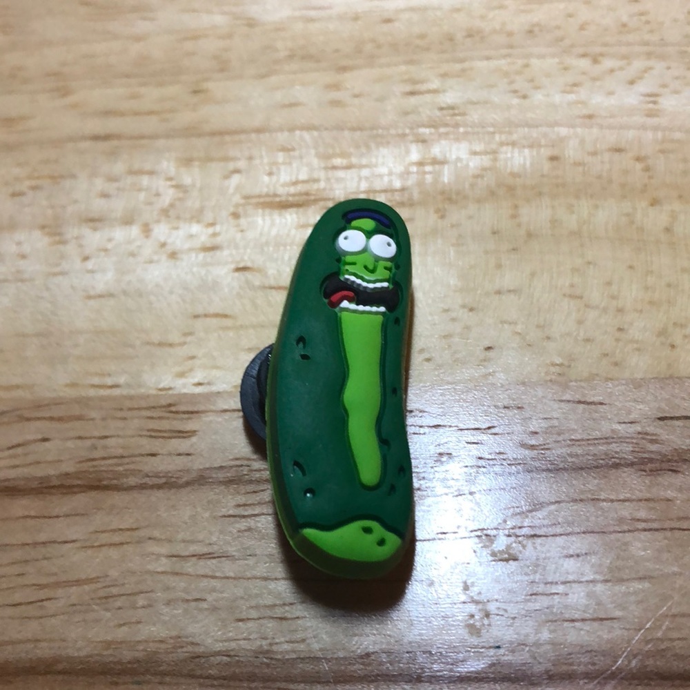 Rick and morty croc charm